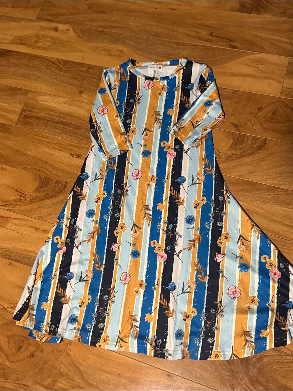 Girls Multi-Print Knit Dress Lot - Picture 2 of 4